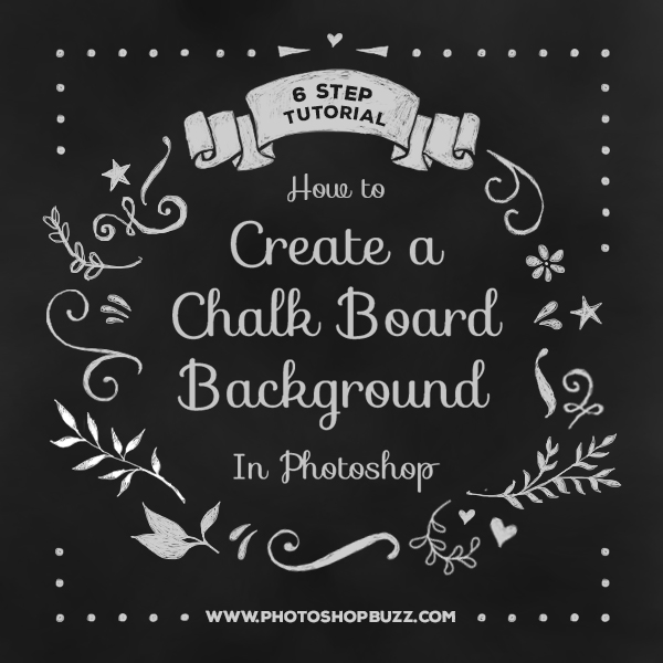 How to create a chalk board background 