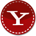Yahoo red stitch icon